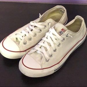 Women’s white converse